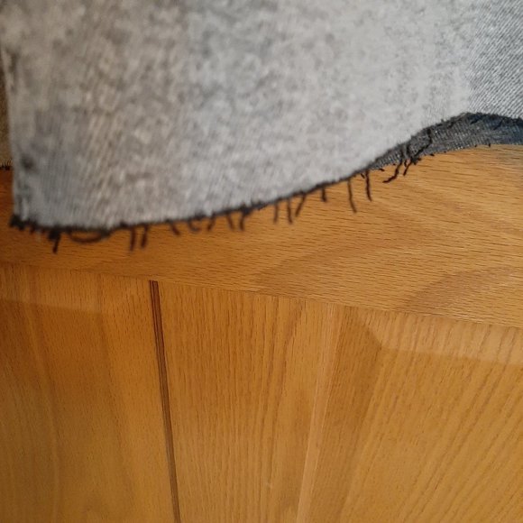 NWT!!!  Ava & Viv Acid Wash Shorts Grey - Picture 9 of 9